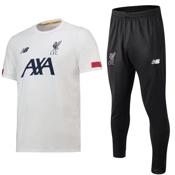 Entrenamiento Liverpool Conjunto Completo 2019/20 Blanco Negro